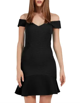 Rebecca Vallance Anise Mini Dress Black Size 6 for rent on The Volte - image 1