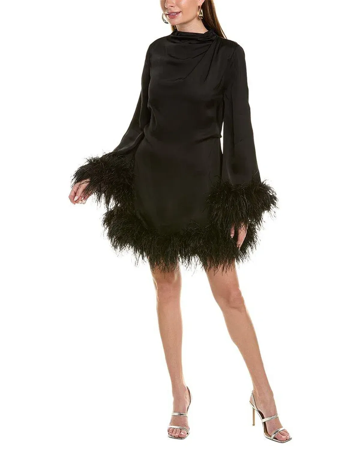 Rachel Gilbert Pietro Mini Dress Black Size 2 / AU 6 - Image 1