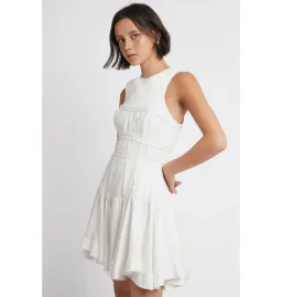 Aje Corset Mini Dress White Size AU 12 for rent on The Volte - image 3