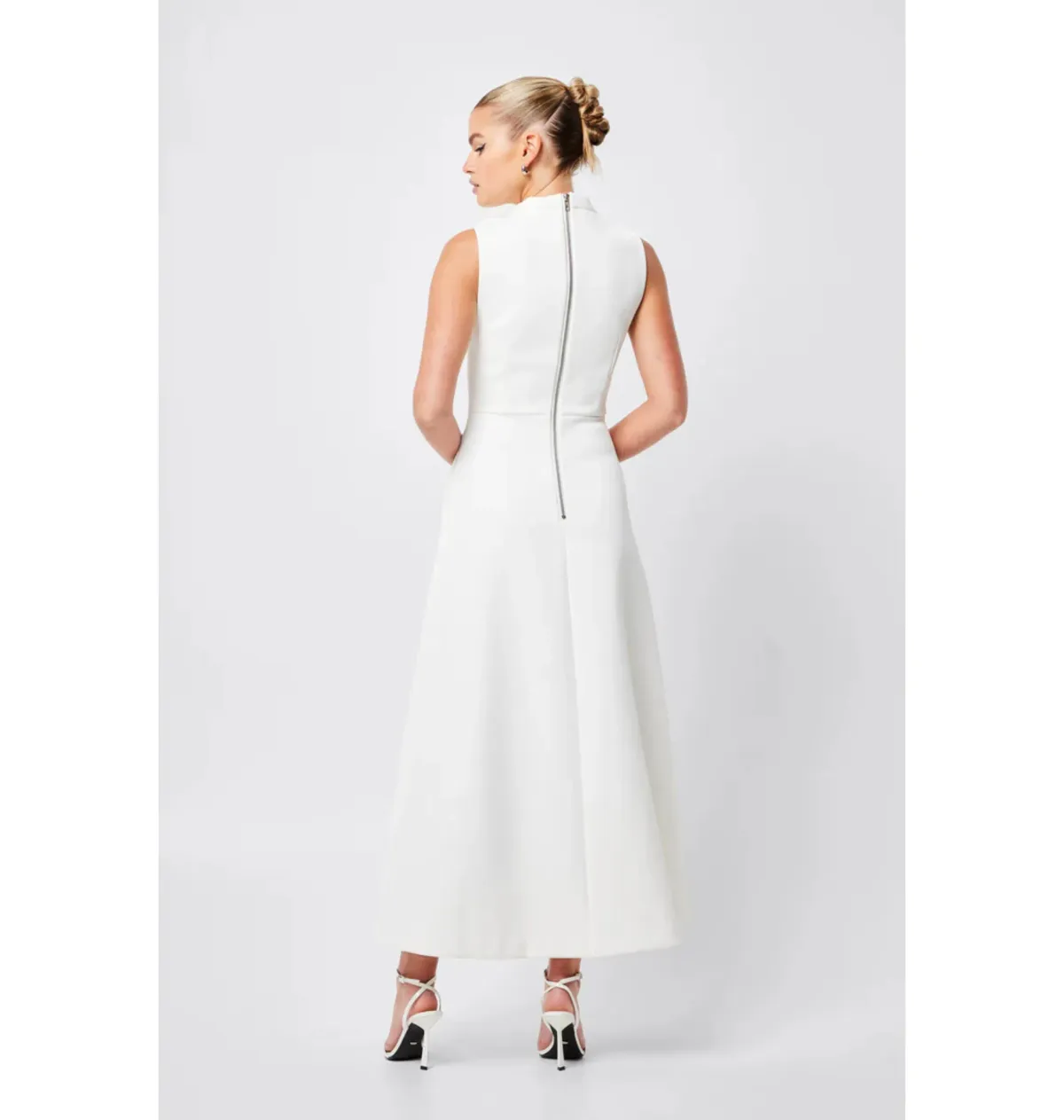 Mossman Cosmic Dress White Size AU 16 - Image 3