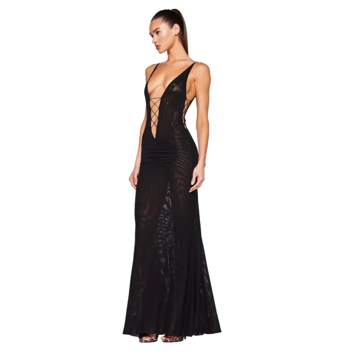 I.AM.GIA Maya Dress Black Size AU 8 for rent on The Volte - main image