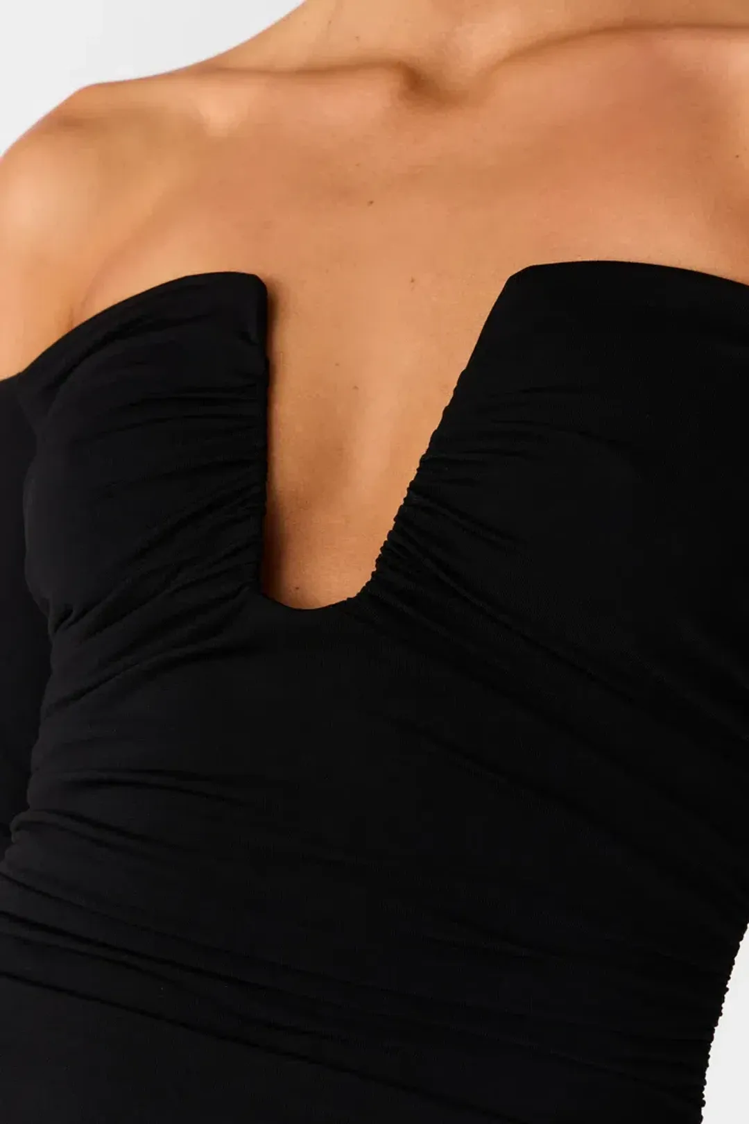 MISHA Raelynn Dress Black Size 10 for rent on The Volte - main image