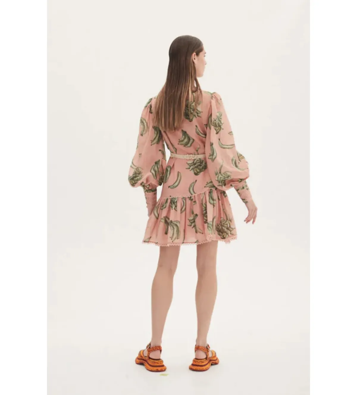 Alemais Bananarama Mini Dress Pink Size 12 - Image 2