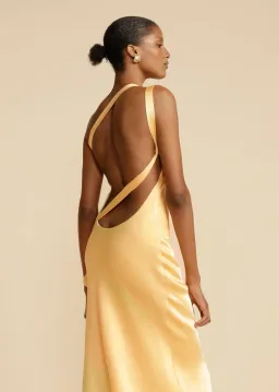 Arcina Ori Monique Dress in Yellow Size S / AU 8 for rent on The Volte - image 3