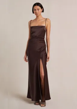 Bec & Bridge Nadia Maxi Dress Brown Size 8 for rent on The Volte - image 1