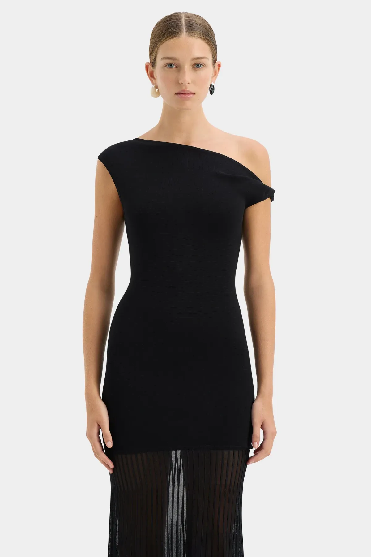 Sir the Label Indigo Twist Dress Black Size 0P / AU 6 Petite - Image 2