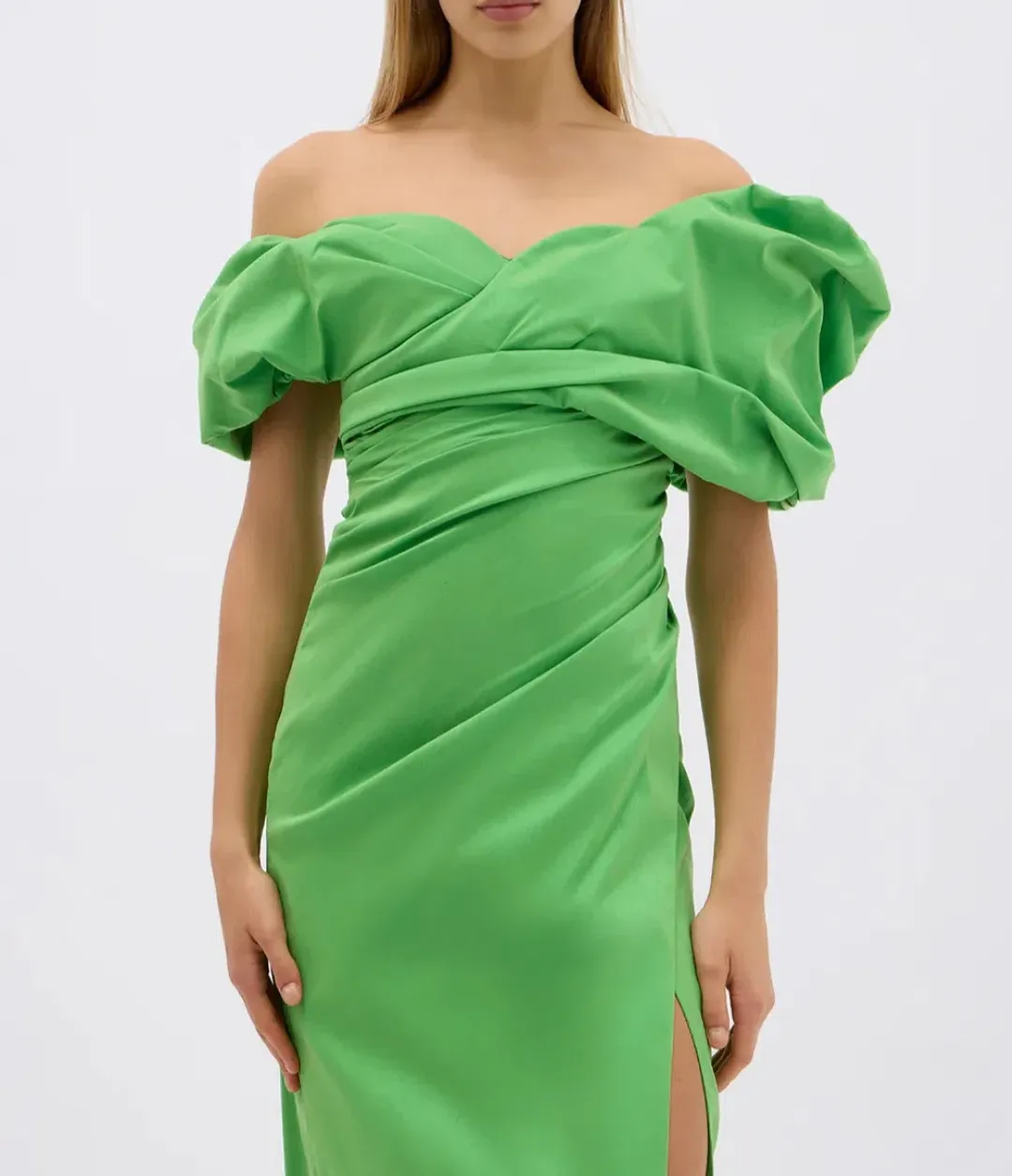 Rachel Gilbert Gia Gown Green Size 3 / AU 12 for rent on The Volte - main image
