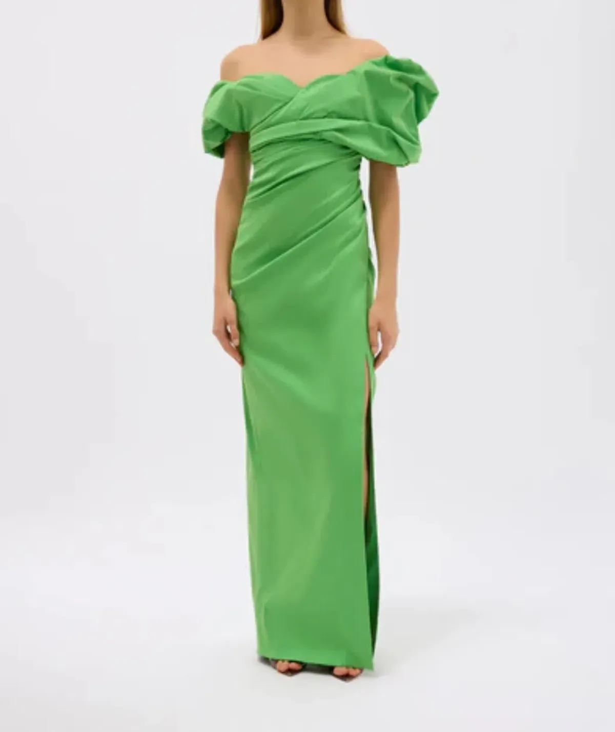 Rachel Gilbert Gia Gown Green Size 3 / AU 12 - Image 1