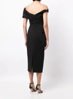 Rachel Gilbert Matteo Dress Black Size 6 / AU 18 for rent on The Volte - image 3