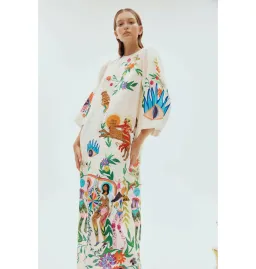 Alemais Meagan Midi Dress Print Size AU 12 for rent on The Volte - image 2