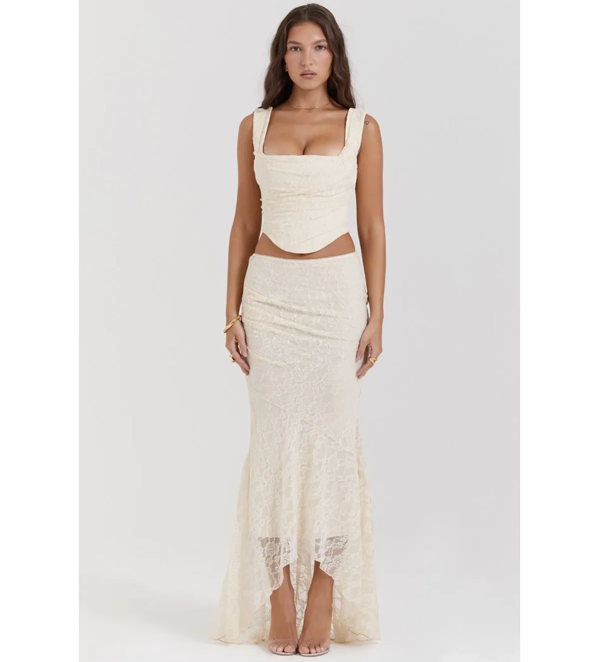 House of CB Vintage Set Cream Size Medium /Au 10 - Image 1
