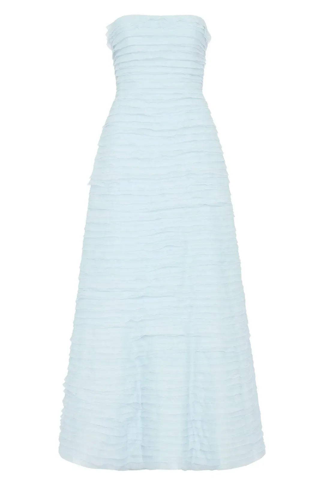 AJE Soundscape Maxi Dress Sea Breeze Size 10 for rent on The Volte - main image