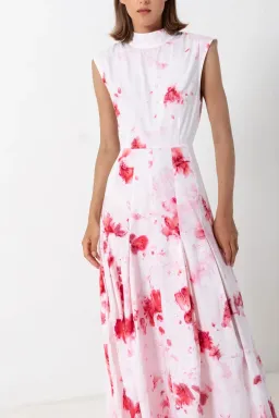 S/W/F Puglia Cut Out Maxi Dress Floral Size M / AU 10 for rent on The Volte - image 2