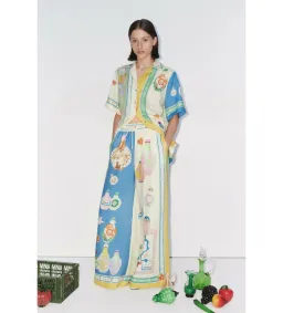 Alemais Elixir Shirt and Pant Set Multi Size 14 for rent on The Volte - image 1