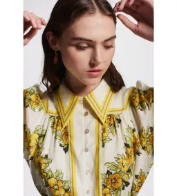 Alemais Gisela Mini Dress Floral Size AU 16 for rent on The Volte - image 2