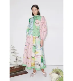 Alemais Jet Shirtdress Multi Size 14 for rent on The Volte - image 1