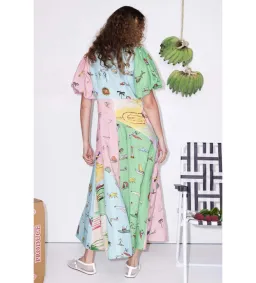 Alemais Jet Midi Dress Multi Size 14 for rent on The Volte - image 3