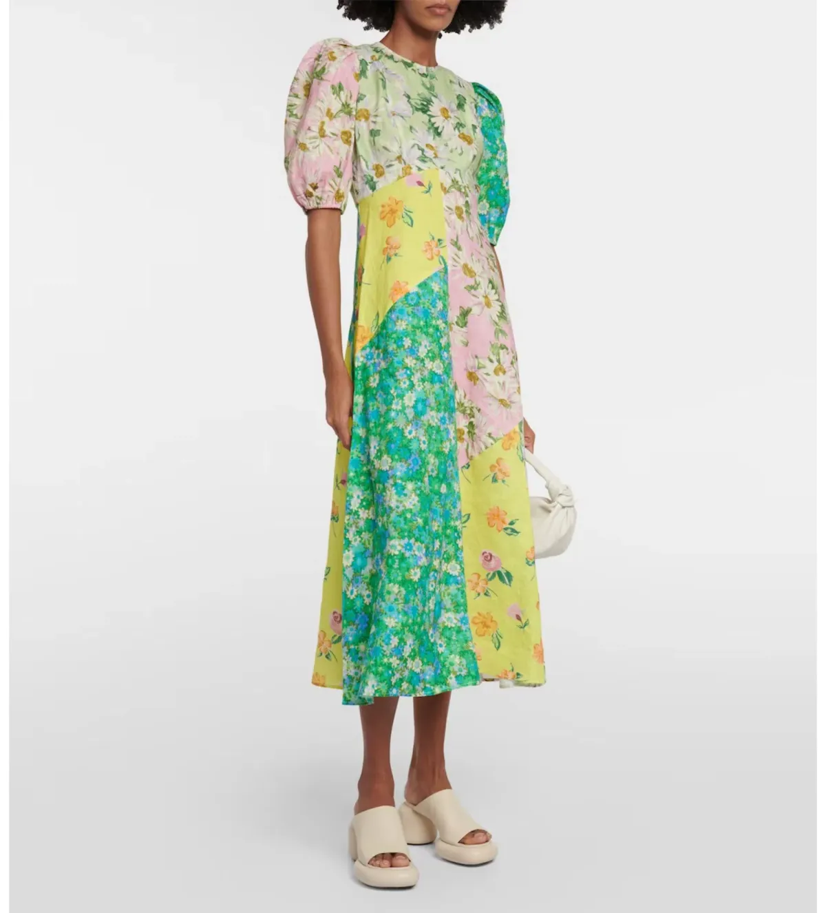 Alemais Kenzie Midi Dress Multi/Floral Size 14 - Image 1