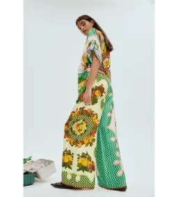 Alemais Lemonis Silk Shirt and Pant Set Multi Size 16 for rent on The Volte - image 2