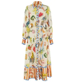 Alemais Theo Shirtdress Multi/Print Size AU 12 for rent on The Volte - image 3