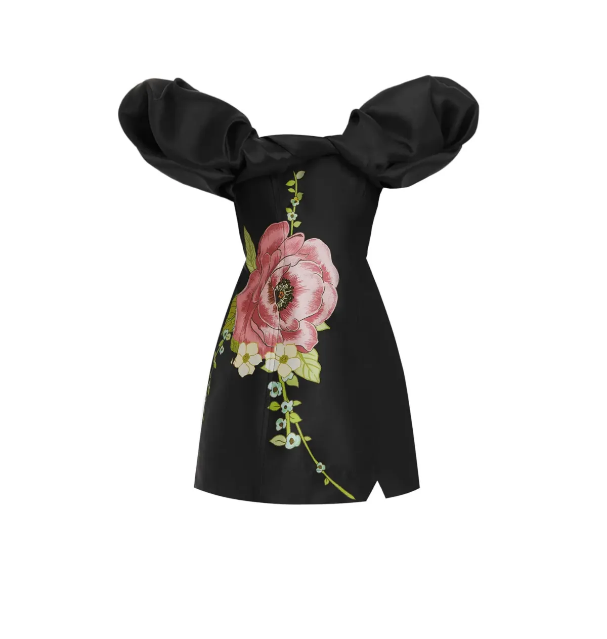 Alemais Regent Mini Dress Noir Black Size AU 16 - Image 5