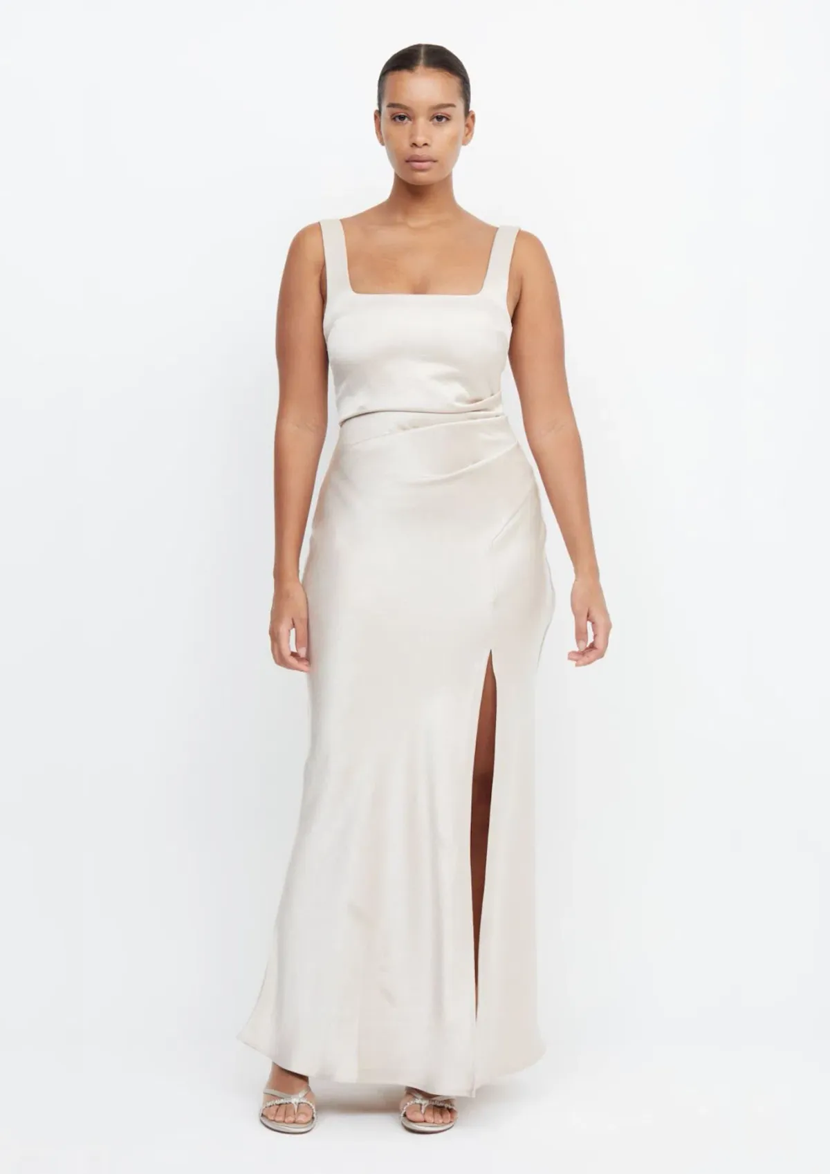 Bec & Bridge Dreamer Square Neck in Sand Size 12 for rent on The Volte - main image