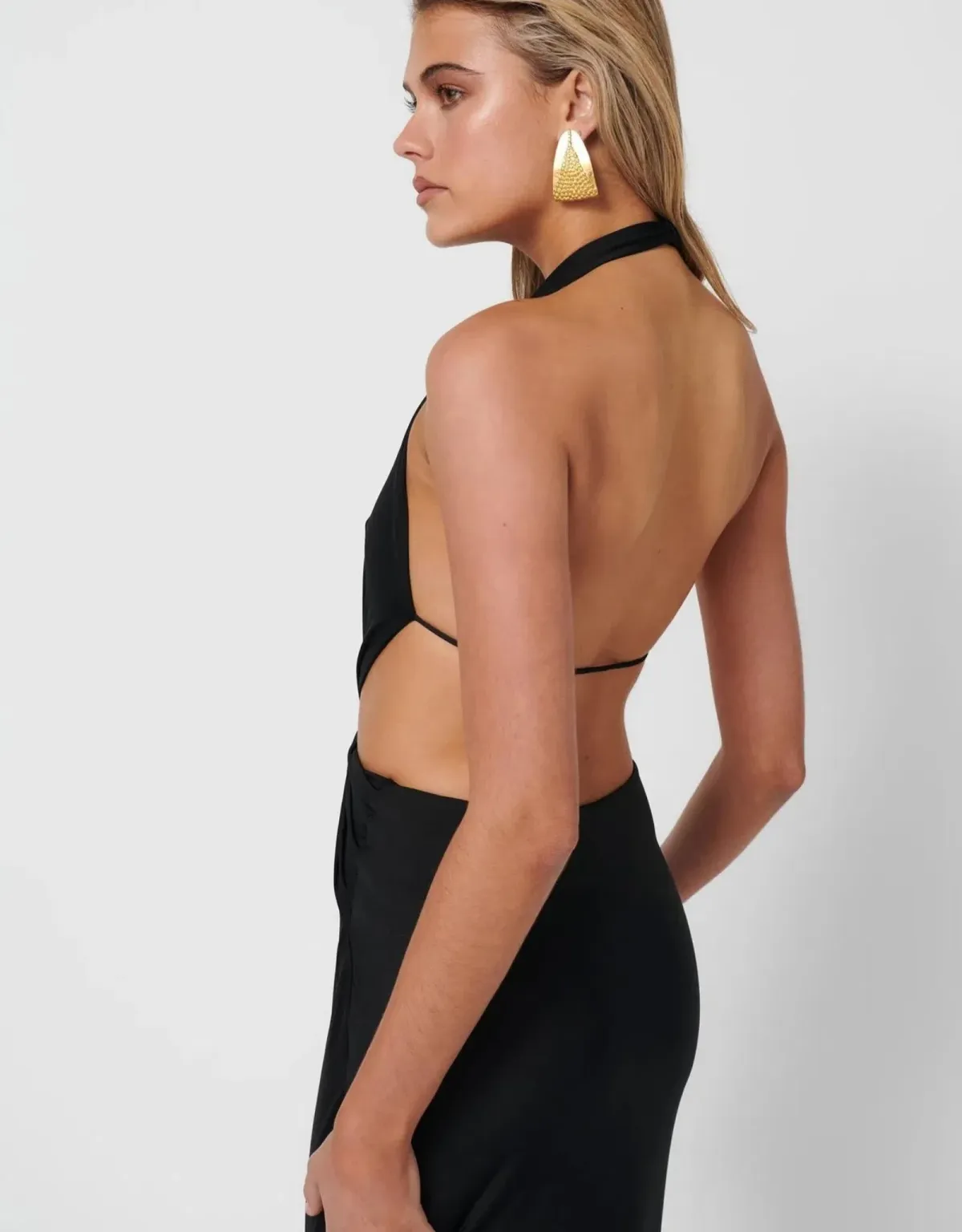 Effie Kats Harper Gown In Black Size S/Au 8 - Image 4
