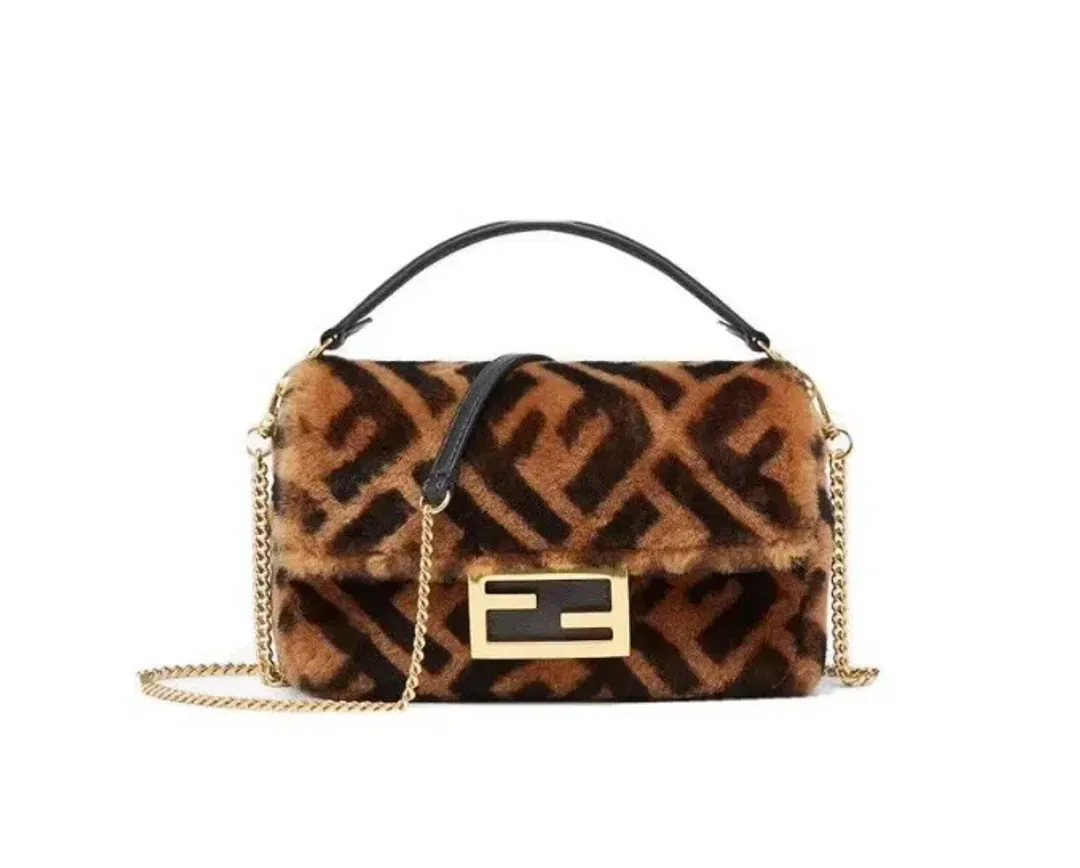 Fendi Mini Baguette Fur for rent on The Volte - main image