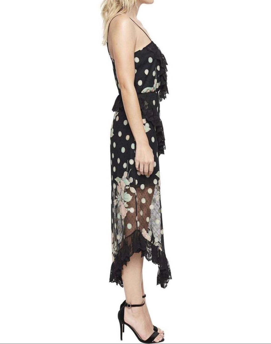 We Are Golden Dress in Spot the Dot Black for rent on The Volte - main image