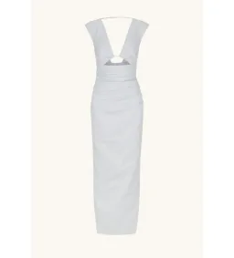 Shona Joy Lani Plunged Cut Out Maxi Dress Sky Size 8 for rent on The Volte - image 4