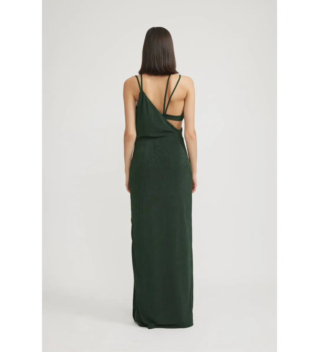 Tojha Alberta Dress Green Size 6 for rent on The Volte - main image