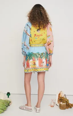 ALEMAIS ALL ABOARD MINI DRESS S8 for rent on The Volte - image 2