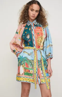 ALEMAIS ALL ABOARD MINI DRESS S8 for rent on The Volte - image 1
