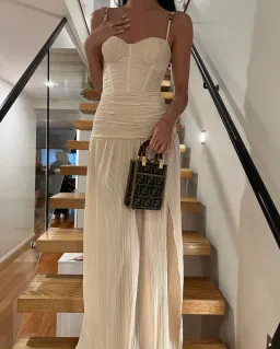 Manning Cartell Double Time Pleat Dress - Size 4 for rent on The Volte - image 3