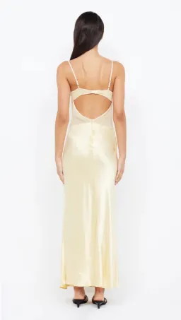 Bec & Bridge: Margot V Maxi Dress Butter Yellow - Size 6 for rent on The Volte - image 2