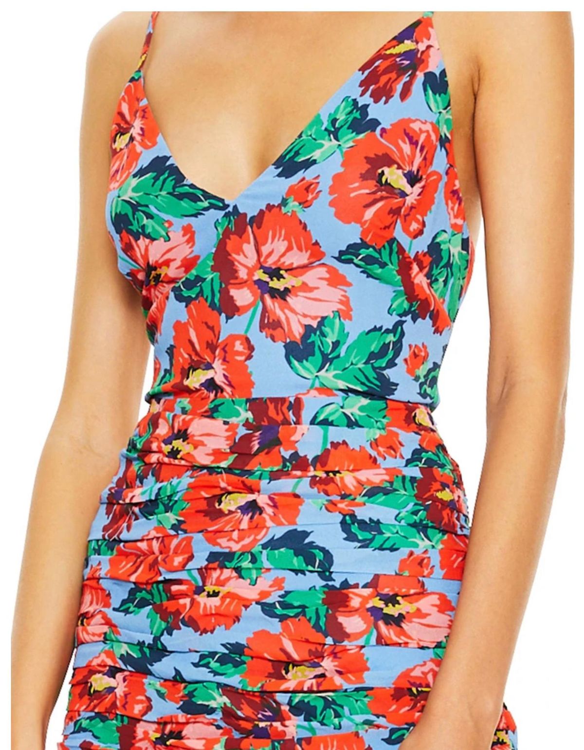 Talulah Luscious MIDI Dress — Red Print - Image 4