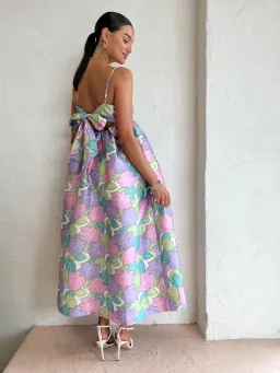 Alemais Luella Midi Dress In Lilac Size AU 16 for rent on The Volte - image 5
