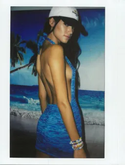 Bamba Swim Bounty Dress | Aqua | Size Small for rent on The Volte - image 2
