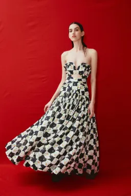 Alemais Venus Gown Print Size 6 for rent on The Volte - image 2