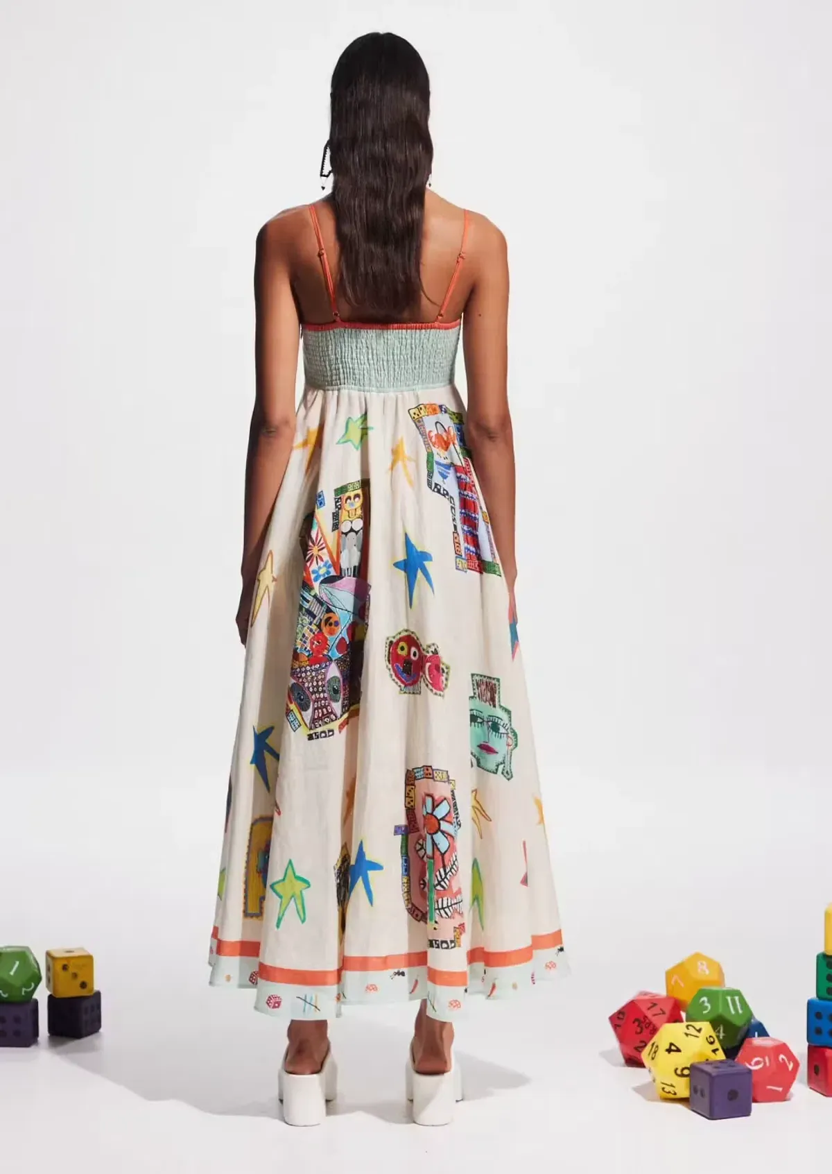 Alemais Players Sundress Print Size 8 - Image 3