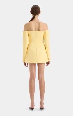 Sir the Label Sandrine Tailored Mini in Limone Size 8 for rent on The Volte - image 4