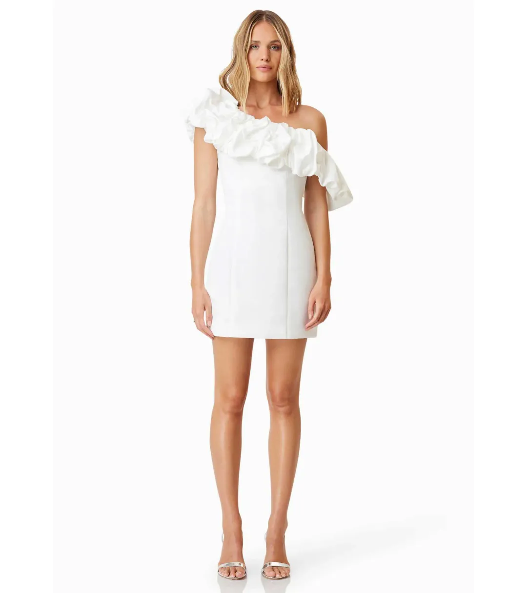 Elliatt Amelie Party Dress White Size 8 for rent on The Volte - main image