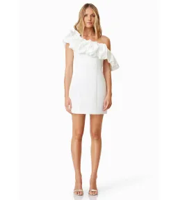 Elliatt Amelie Party Dress White Size 12 for rent on The Volte - image 1