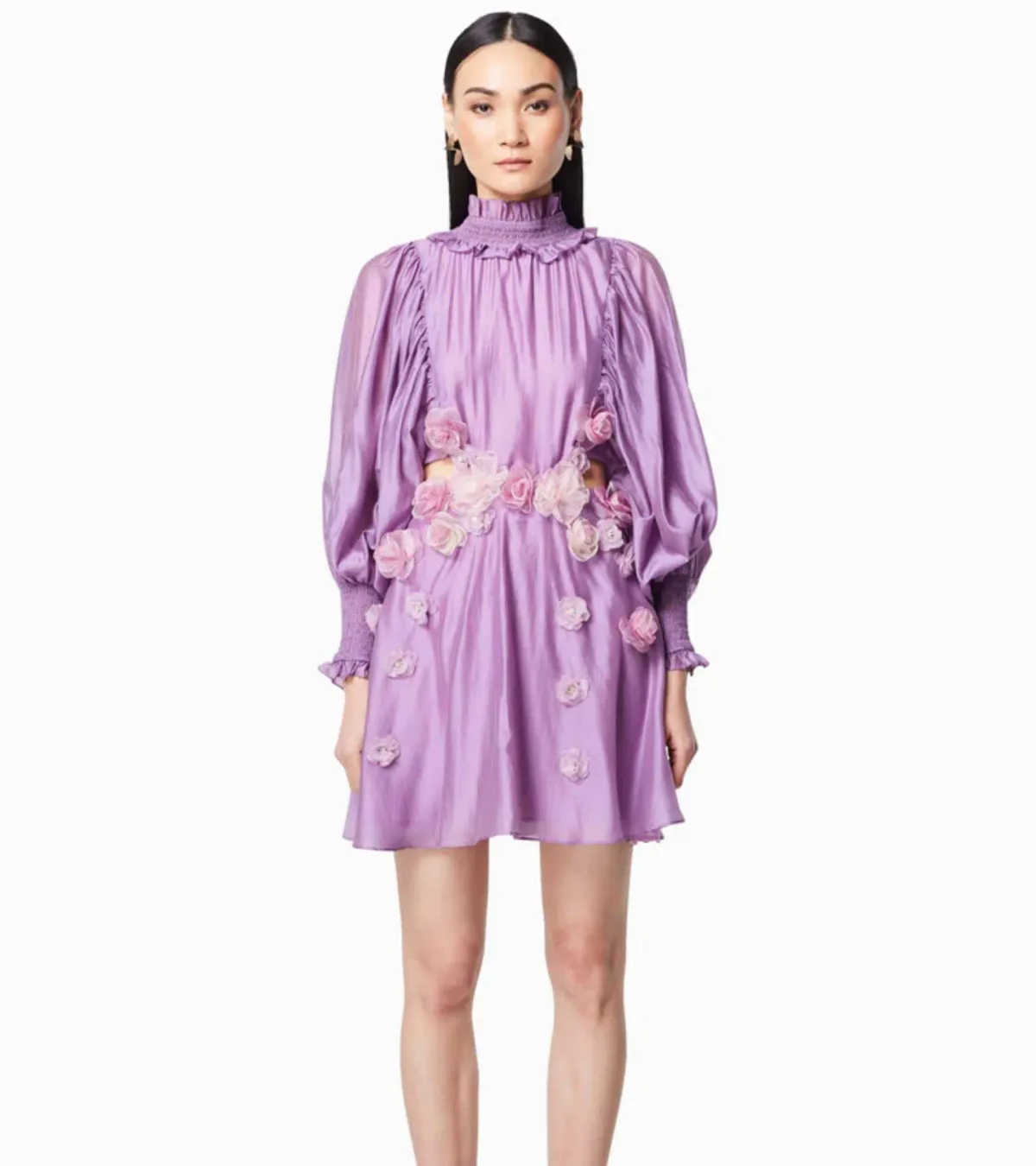 Elliatt Barcelona Dress Purple Size 10 - Image 2