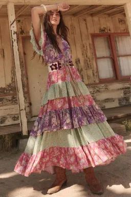 Spell Melody Ra-Ra Gown Multi Size S/Au 8 for rent on The Volte - image 1