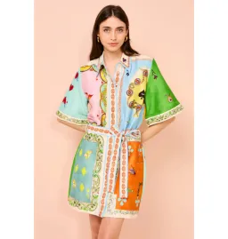 Alemais Rummy Mini Dress Multi Size AU 14 for rent on The Volte - image 2