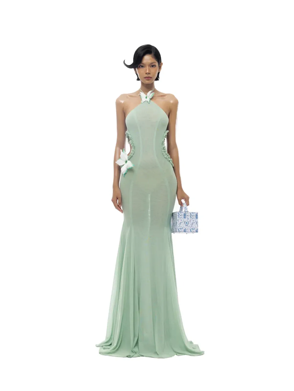 Huelleyrose Darya Dress Green Size S / AU 8 - Image 1