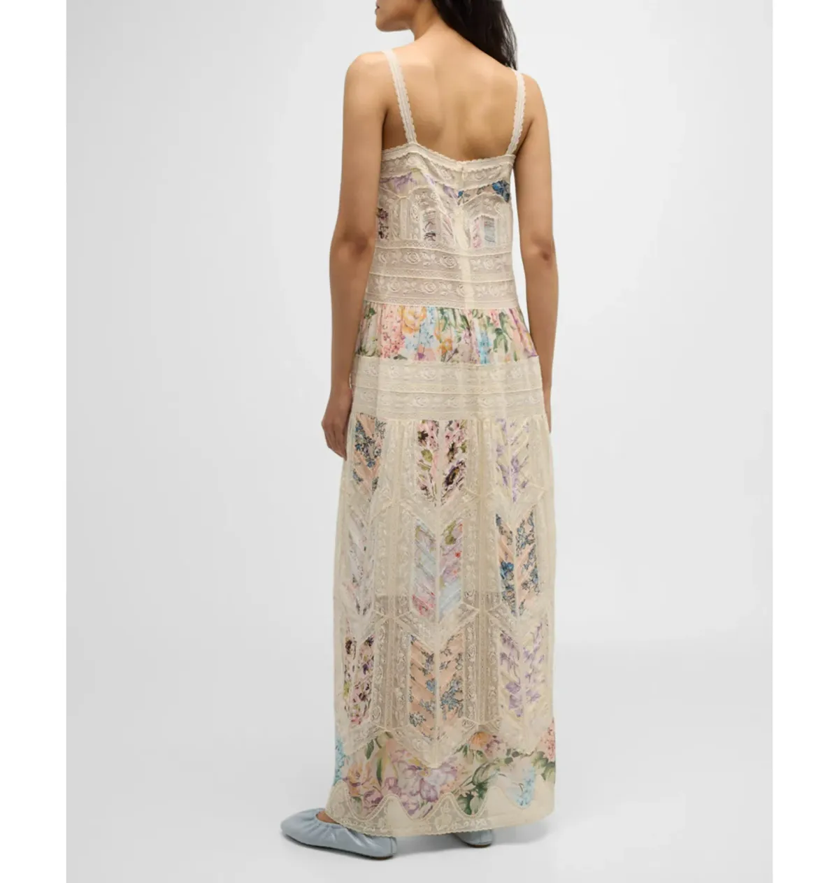 Zimmermann Halliday Slip Dress in Spliced Size 2 / AU 12 - Image 2