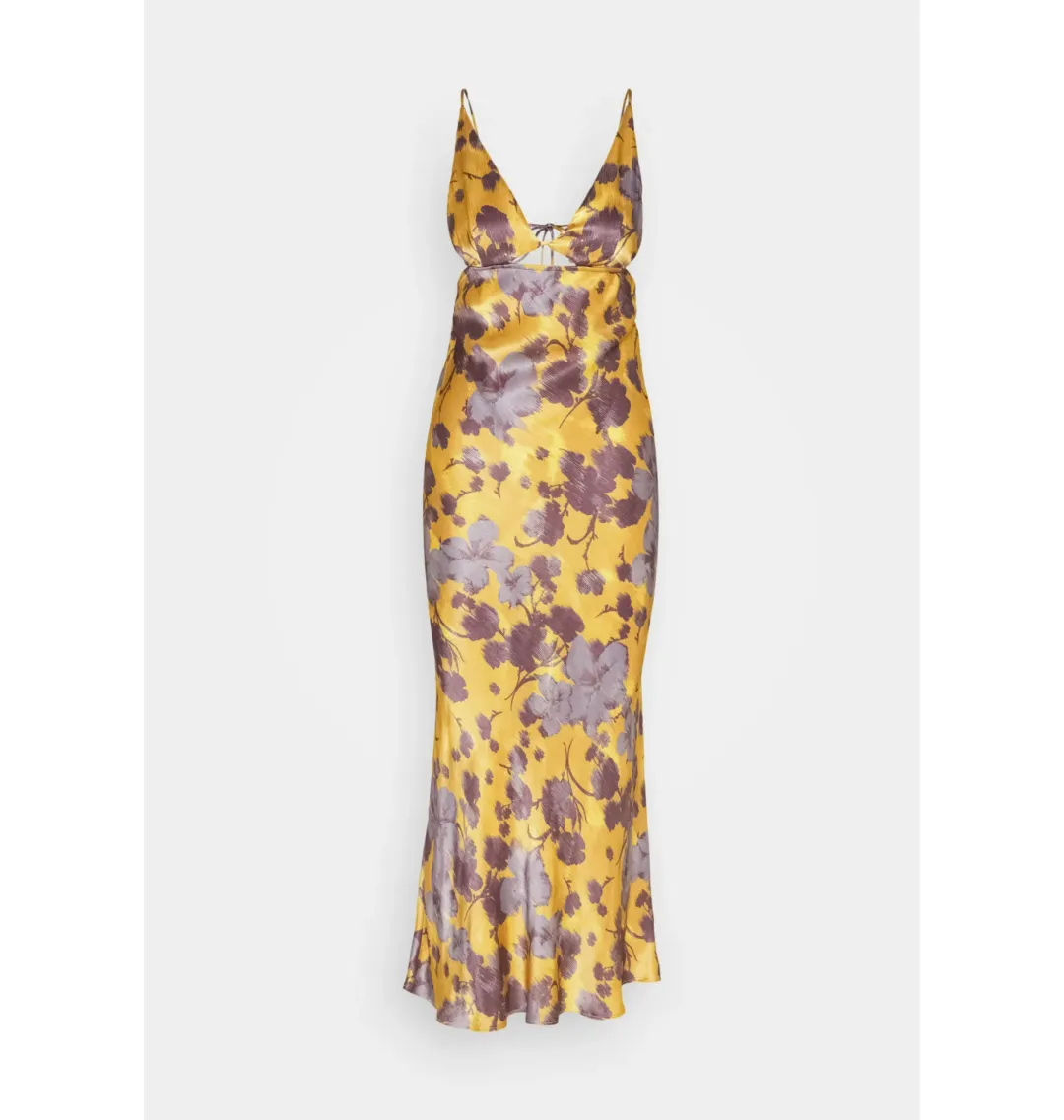Bec & Bridge Indi Strappy Maxi Dress in Floral Size AU 10 for rent on The Volte - main image