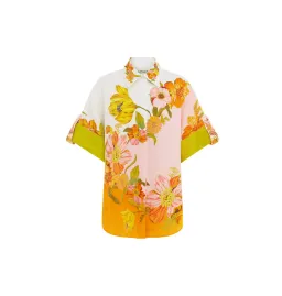 Alemais Silas Shirt Size AU 10 and Pant Size AU 12 Set Multi/Floral for rent on The Volte - image 4